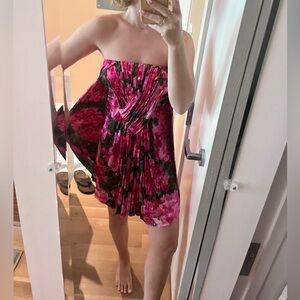 Balenciaga Paris vintage strapless dress